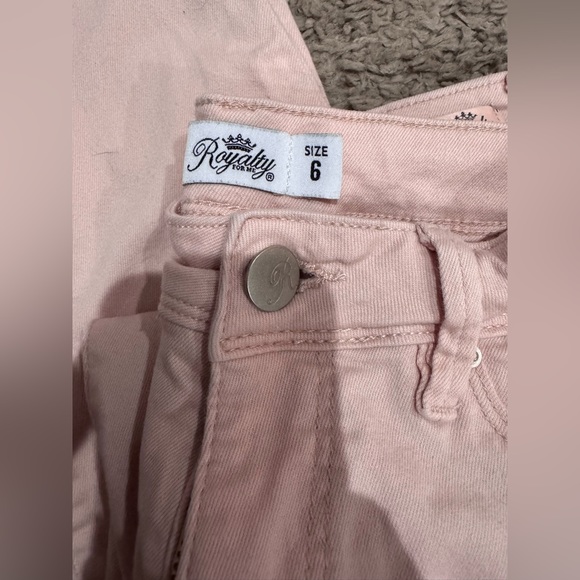 {ROYALTY FOR ME} Baby Pink Skinny Jeans - Picture 5 of 5